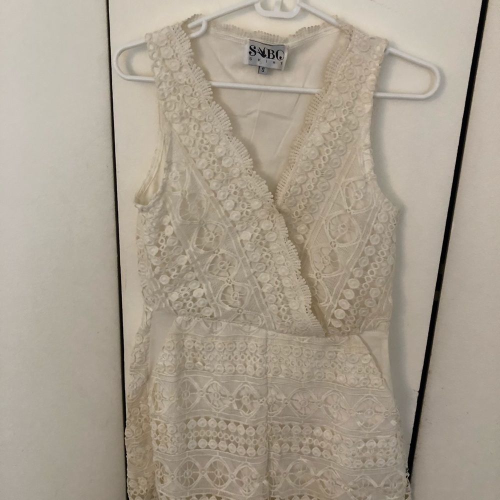White romper